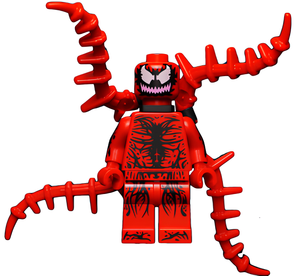 Минифигурка Lego Super Heroes Carnage - Short Appendages sh0187 U